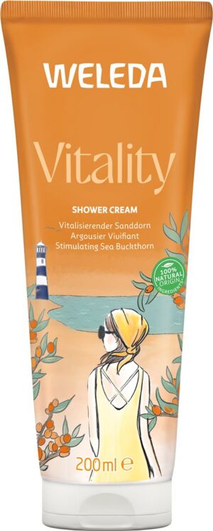WELEDA Shower Cream Vitality Sanddorn    Tb 200 ml