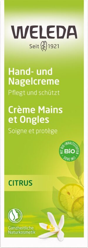 WELEDA Hand- und Nagelcreme Citrus Tb 50 ml