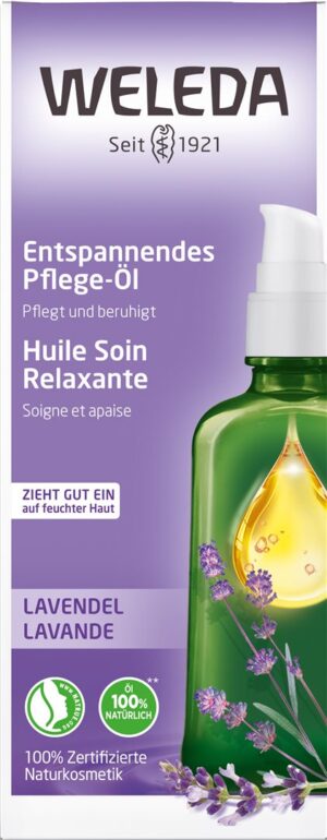 WELEDA Pflege-Öl entspannend LavendelGlasfl 100 ml