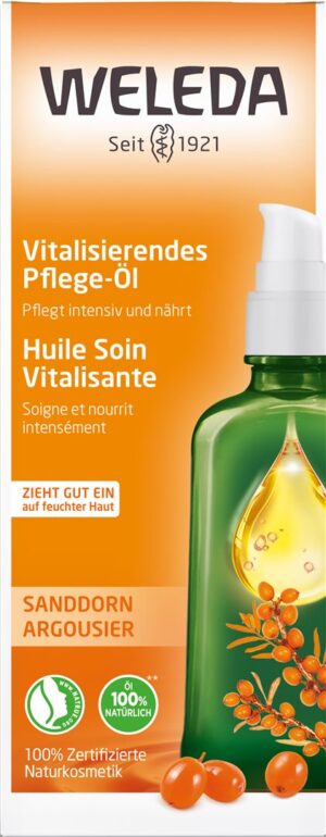 WELEDA Pflege-Öl vitalisierend SanddoGlasfl 100 ml