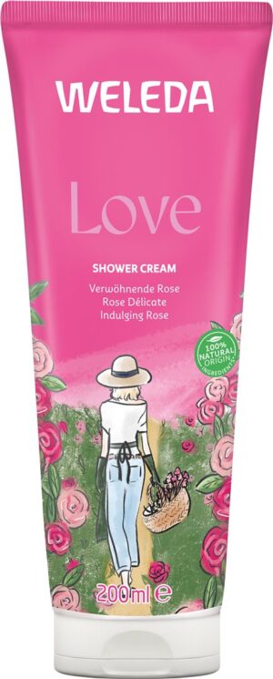 WELEDA Shower Cream Love Rose Tb 200 ml