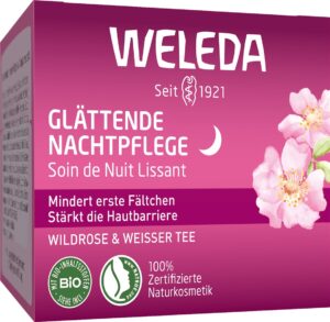 WELEDA Nachtpflege glättend Wildro&wei TTopf 40 ml