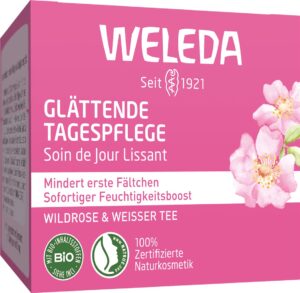 WELEDA Tagespflege glättend Wildro&wei TTopf 40 ml