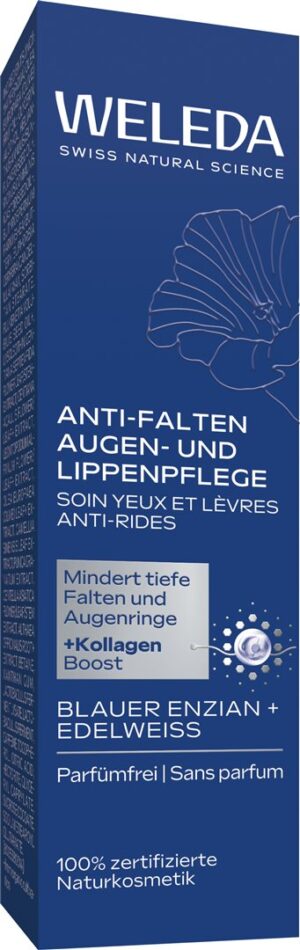 WELEDA Augen&Lippen Anti-Falten bl Enz&EdeTb 10 ml