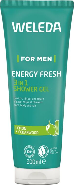 WELEDA FOR MEN ENERGY FRESH Shower Gel 3iTb 200 ml