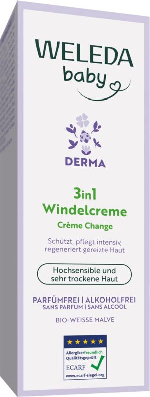 WELEDA Derma 3in1 Windelcreme weisse MalveTb 50 ml