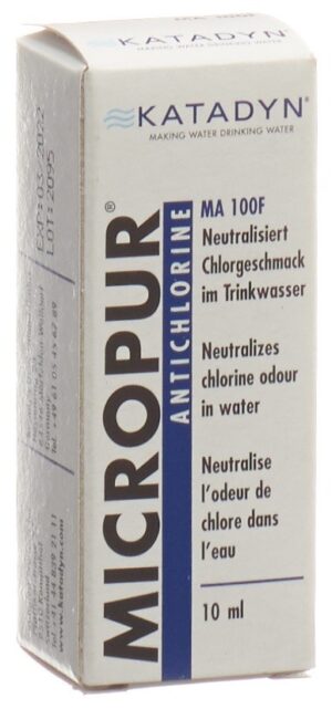 MICROPUR ANTICHLOR MA 100F liq            Fl 10 ml
