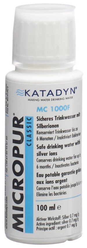 MICROPUR CLASSIC MC 1000F liq            Fl 100 ml