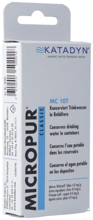 MICROPUR CLASSIC MC 10T Tabl                40 Stk