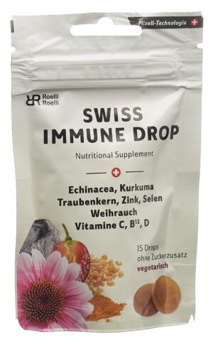 R&R SWISS IMMUNE Drop                   Btl 15 Stk