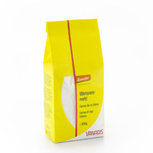 VANADIS Mehl Reis Weiss 500 g