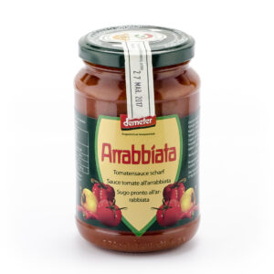 VANADIS Sauce Tomaten Arrabbiata Glas 340 g