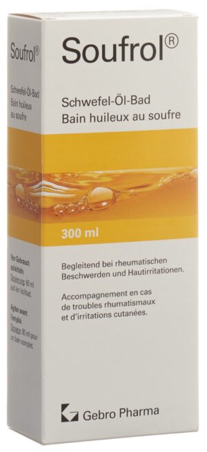 SOUFROL Schwefel-Öl-Bad                  Fl 300 ml