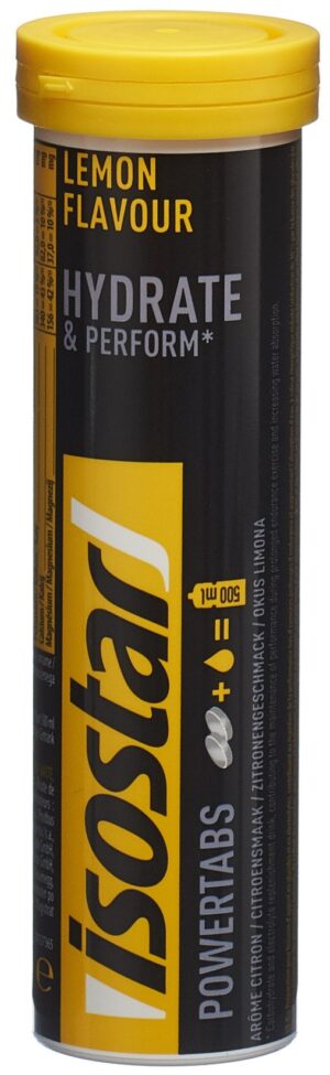 ISOSTAR Power Tabs Brausetabl Citron        10 Stk
