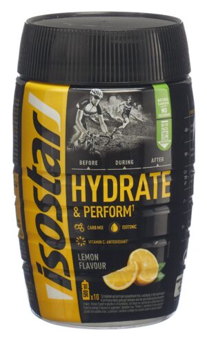 ISOSTAR Hydrate & Perform Plv Lemon       Ds 400 g