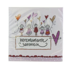 HERBORISTERIA Servietten Herzmomente        20 Stk