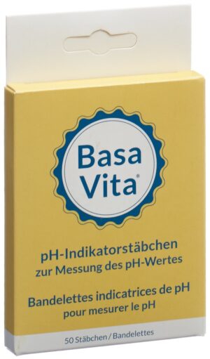 BASA VITA pH-Indikatorstäbchen           Ds 50 Stk