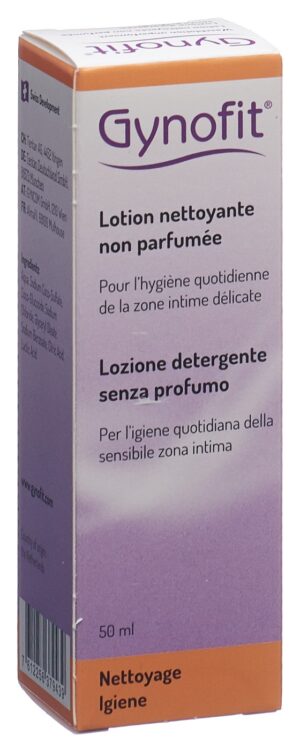 GYNOFIT Waschlotion unparfumiert Reisepack   50 ml