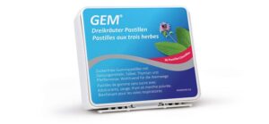 GEM Dreikräuter Pastillen zuckerfrei     Ds 36 Stk