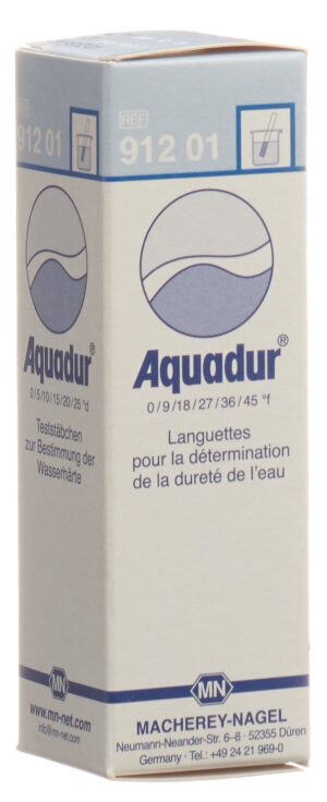 AQUADUR Wasserhärte Teststäbchen 0°d-25°d  100 Stk