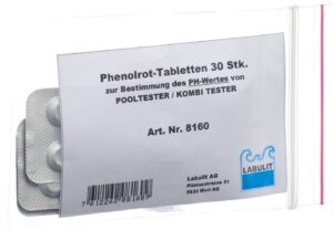 LABULIT Pooltester Ersatztablette Phenolrot 30 Stk