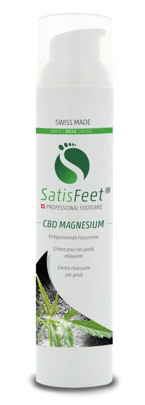 SATISFEET CBD Magnesium Airless Disp 100 ml