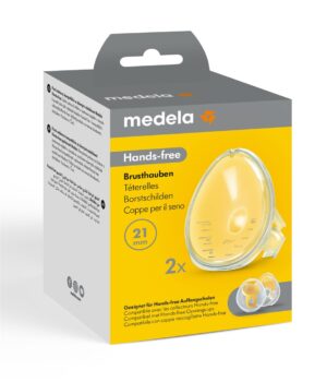 MEDELA Hands-free Brusthauben 21mm 2 Stk