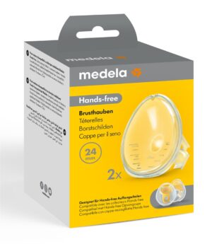 MEDELA Hands-free Brusthauben 24mm 2 Stk
