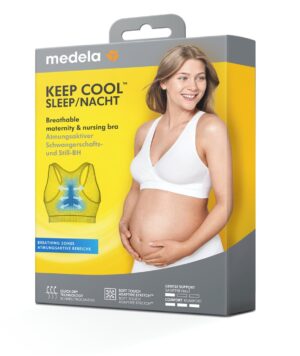 MEDELA Keep Cool Schlaf-BH XXL weiss