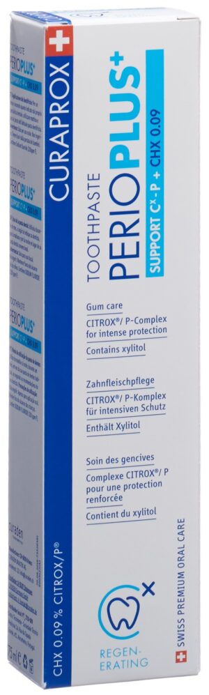CURAPROX Perio Plus Support CHX 0.090 %   Tb 75 ml