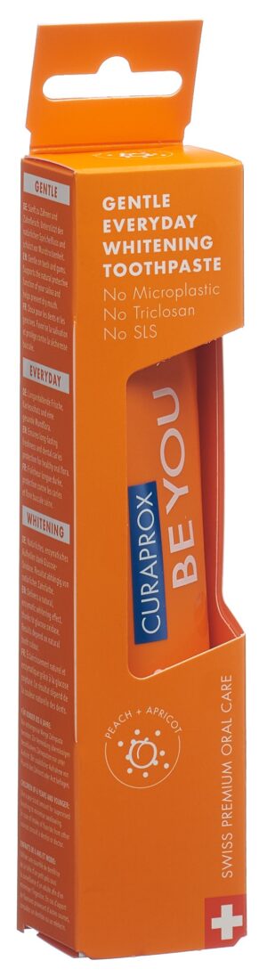 CURAPROX BE YOU Pfirsich+Aprik orange Karton 60 ml