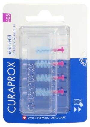 CURAPROX CPS 406 Perio refill 4x fuchsia     Blist