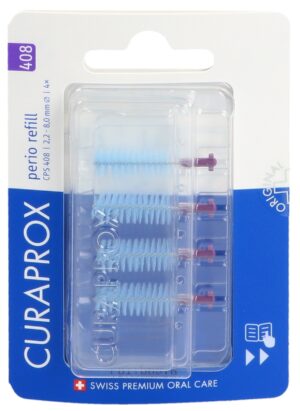 CURAPROX CPS 408 Perio refill 4x dunkel violeBlist