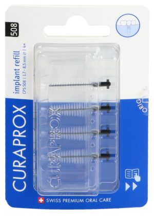 CURAPROX CPS 508 Implant refill 4x schwarz   Blist