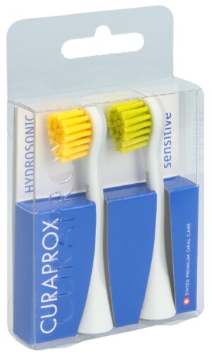 CURAPROX Hydrosonic Ersatzbü se gelb-gBlist 1 Paar