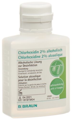 B. BRAUN Chlorhexidine 2 % ungefärbt        100 ml