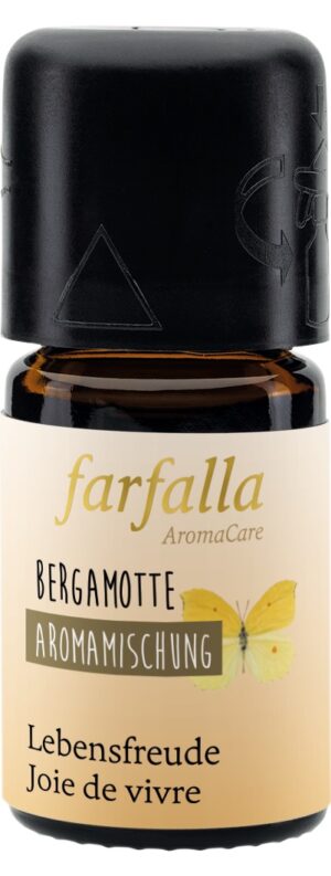 FARFALLA Aromamischung Lebensfreude Bergamot  5 ml