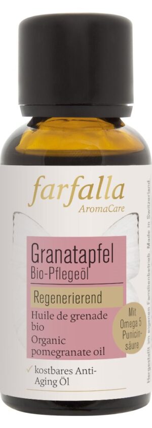 FARFALLA Bio-Pflegeöl Granatapfelsamen       30 ml
