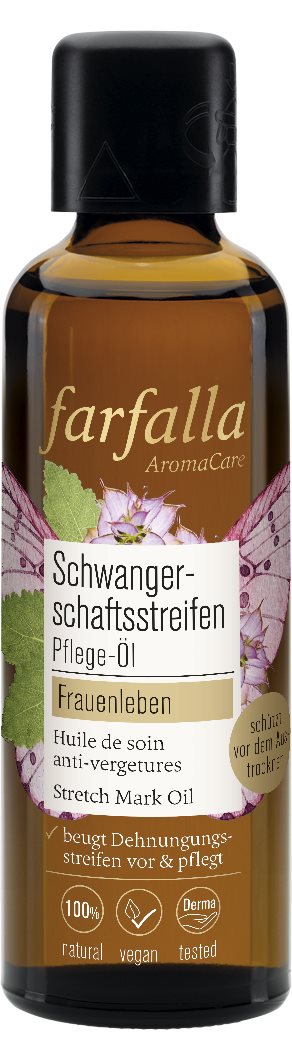 FARFALLA Schwangerschaftsstreif Pfle-Öl   Fl 75 ml