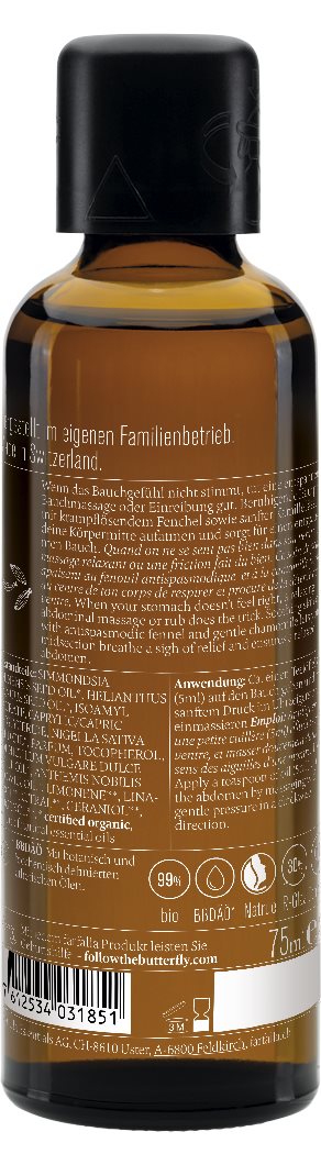 FARFALLA Bauchschmeichler Massageöl       Fl 75 ml