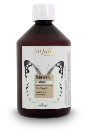 FARFALLA Bio-Pflegeoel Kokosnuss 500 ml