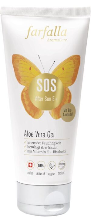 FARFALLA After Sun Gel Aloe Vera         Tb 100 ml