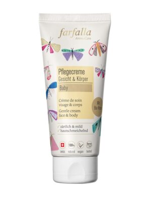 FARFALLA Baby Pflegecreme Gesicht&Körp Rose 100 ml
