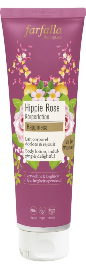 FARFALLA Körperlotion Hippie rose        Tb 150 ml