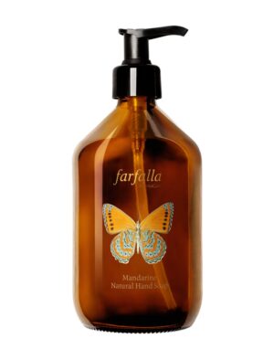FARFALLA Handseife natürlich MandarinGlasfl 500 ml