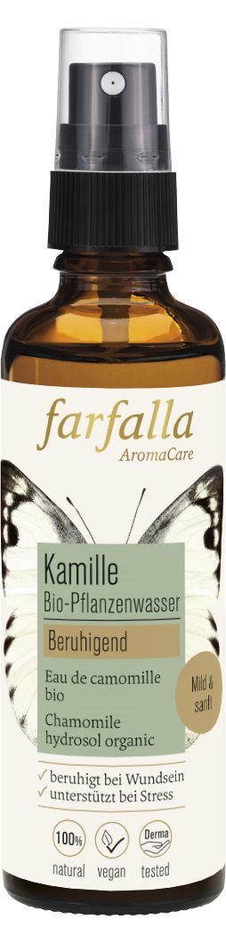 FARFALLA Bio-Pflanzenwasser Kamille          75 ml