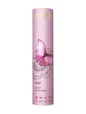 FARFALLA natural eau de cologne Rose         50 ml