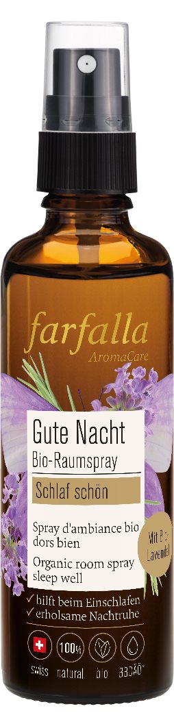 FARFALLA Bio-Raumspray Lavendel schlaf schön 75 ml