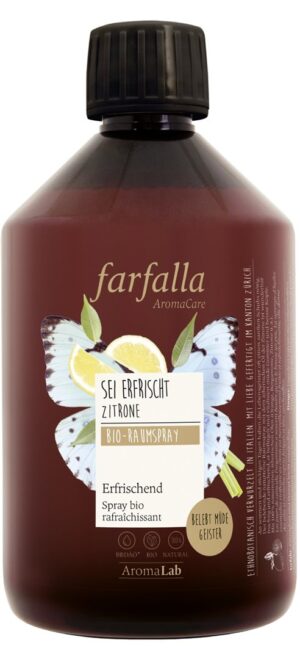 FARFALLA Bio-Raumspray Nachfuellfl Zitrone 500 ml