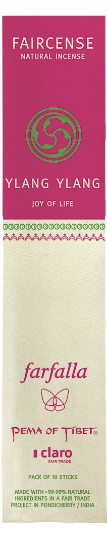 FAIRCENSE Räucherstäbchen Ylang Yl/Joy Life 10 Stk